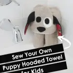 hooded towel sewing tutorial