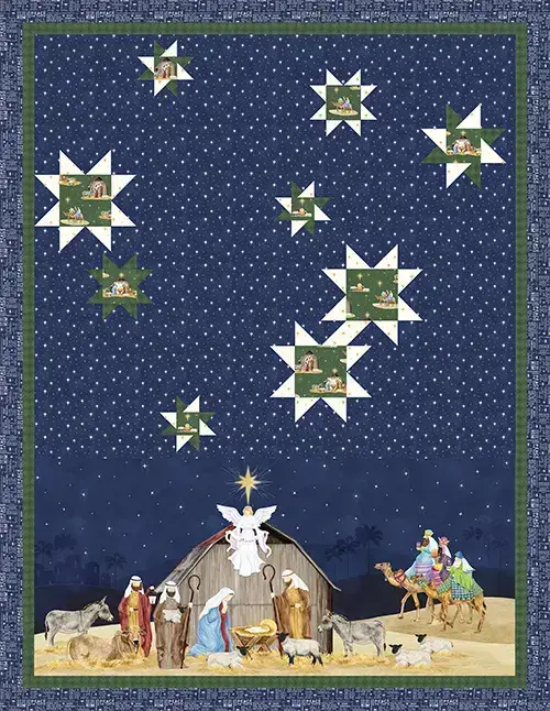 Stars Over Bethlehem Quilt Pattern